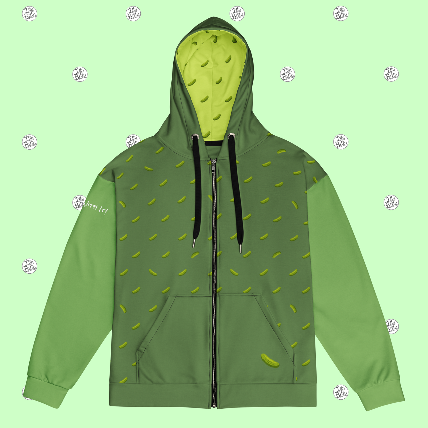 Dill With It - Zipper Hoodie - Unisex