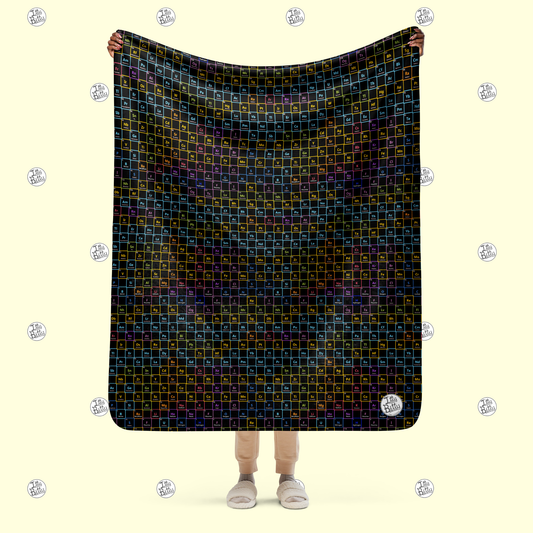 Elemental My Dear Mendeleev - Sherpa Blanket
