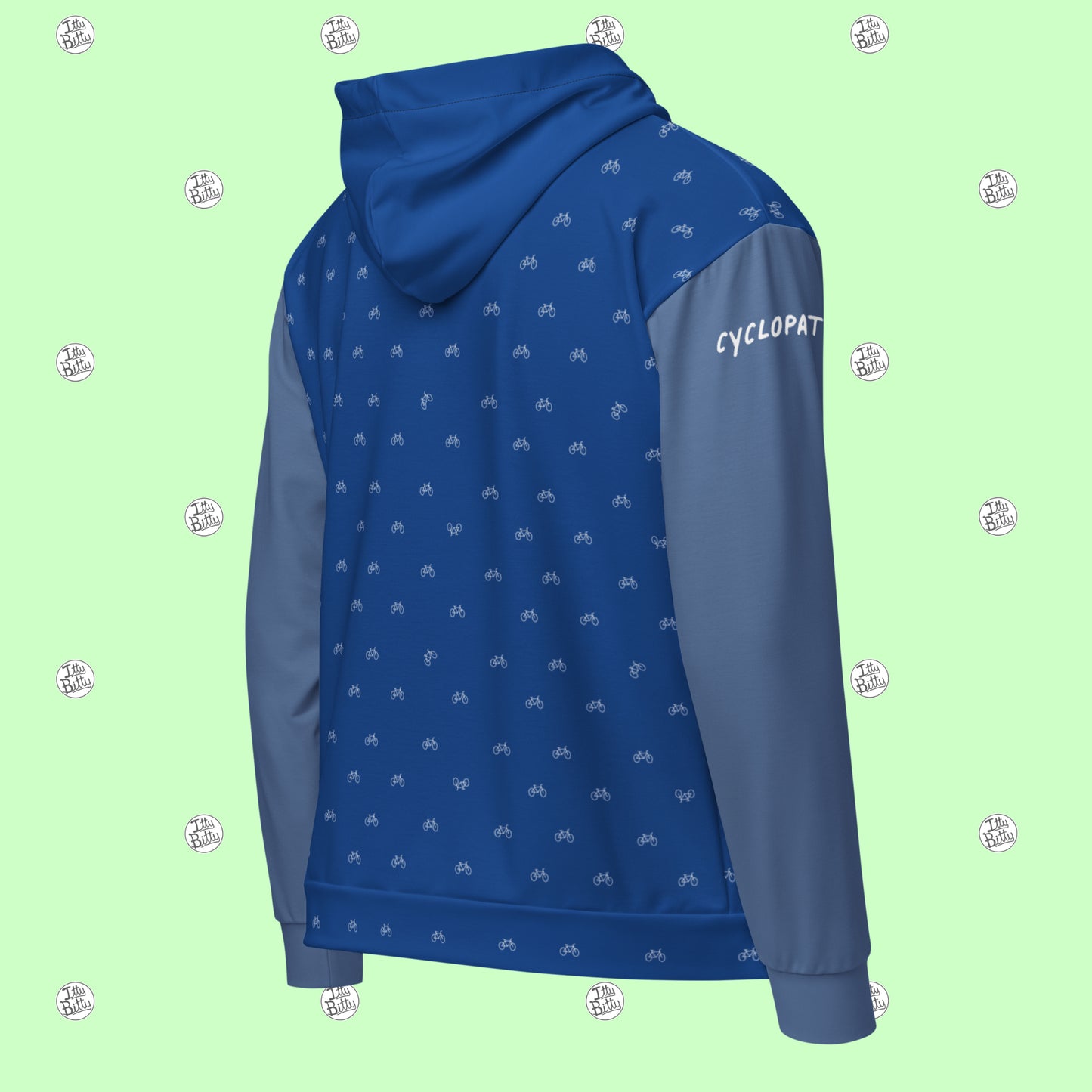 Cyclopath - Zipper Hoodie - Unisex