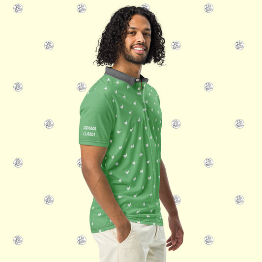Drama Llama - Slim Polo - Mens