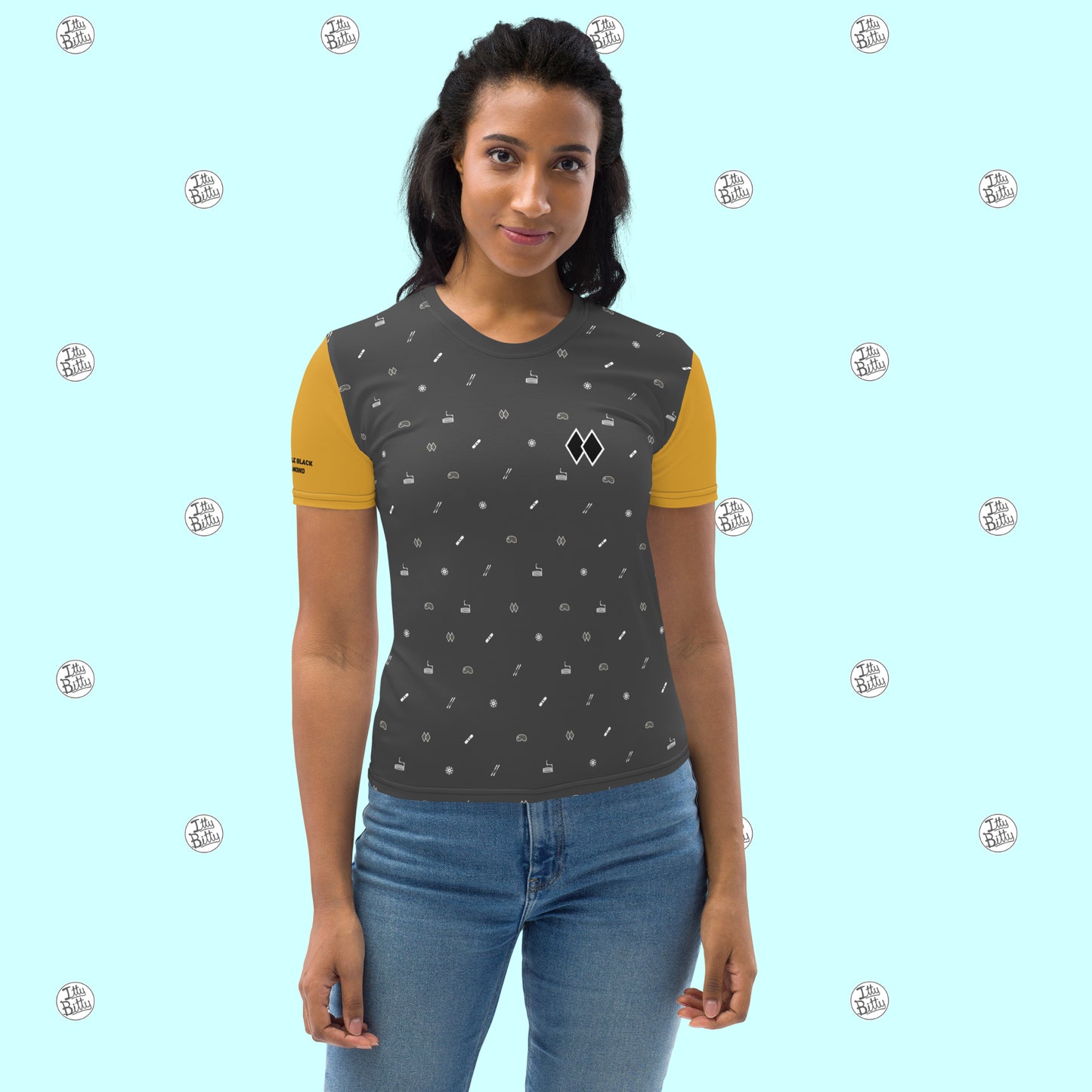 Double Black - Tshirt - Womens