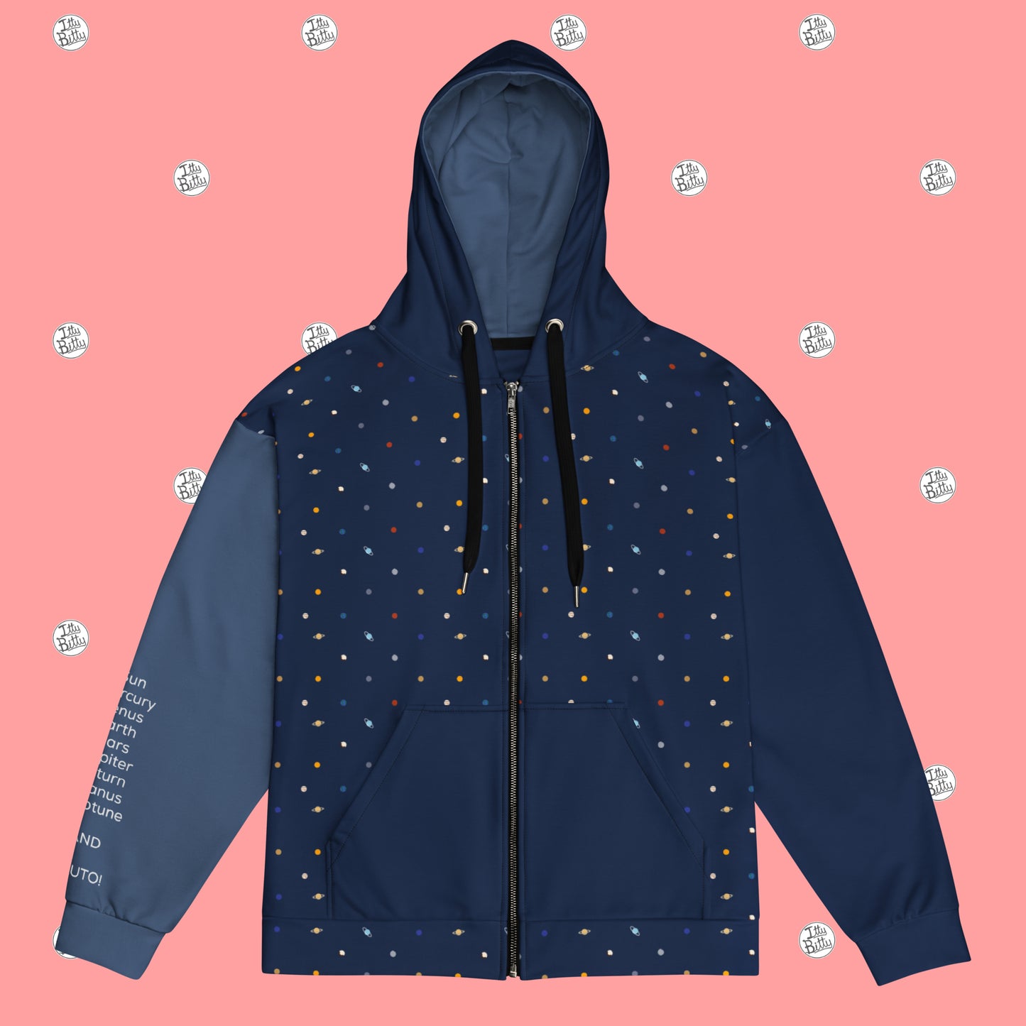Our Solar System - Zipper Hoodie - Unisex