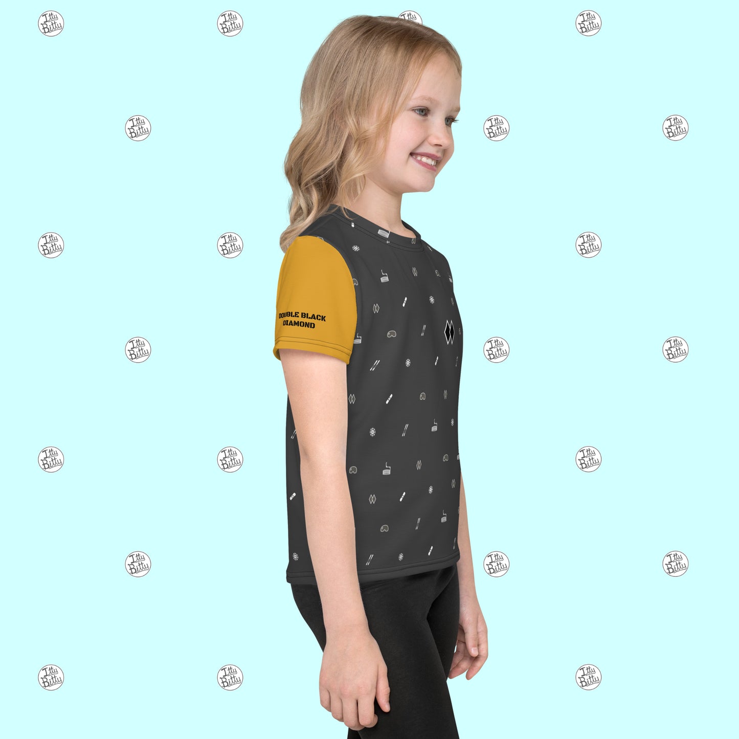 Double Black - Tshirt - Kids/Unisex