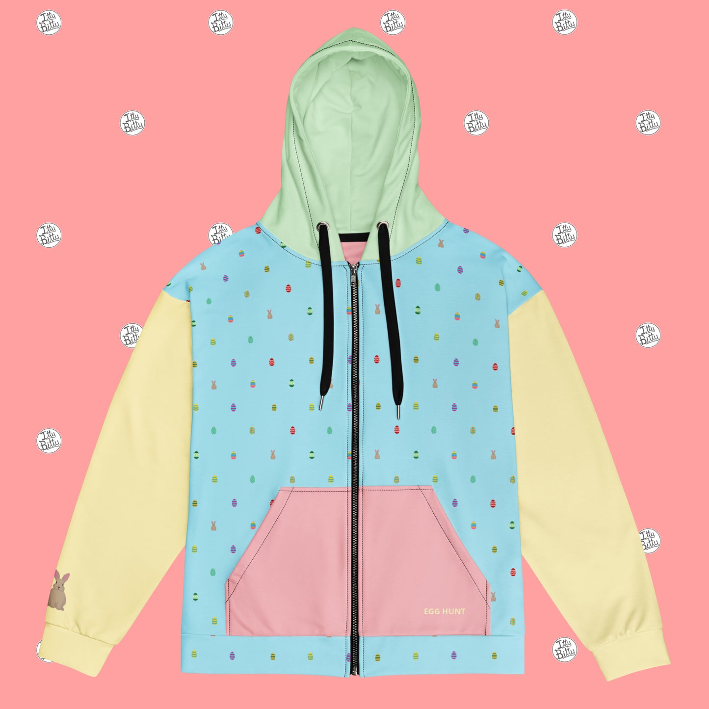 Egg Hunt - Zipper Hoodie - Unisex