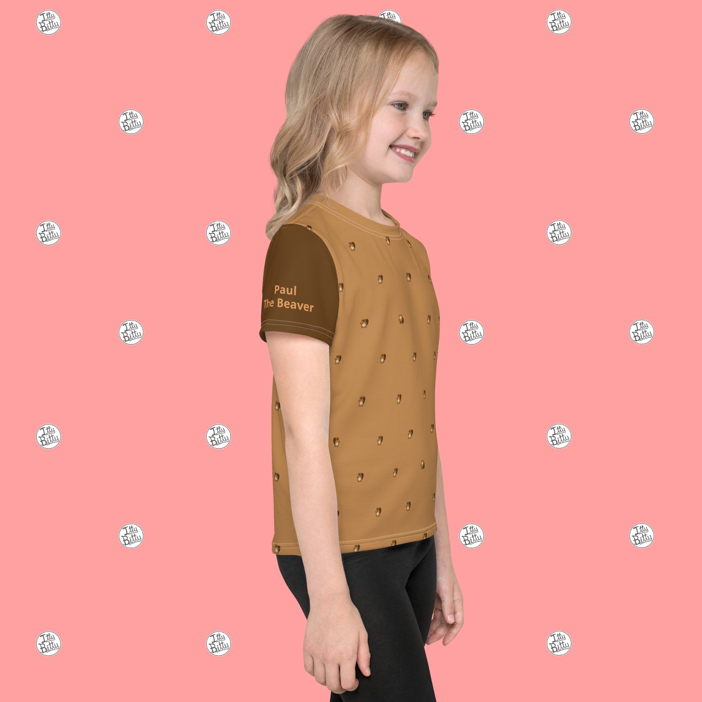 Paul The Beaver -Tshirt - Kids/Unisex