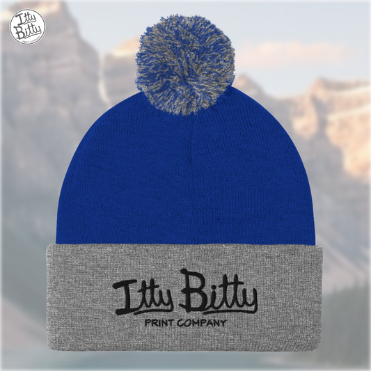 POM-POM Blue Grey Black