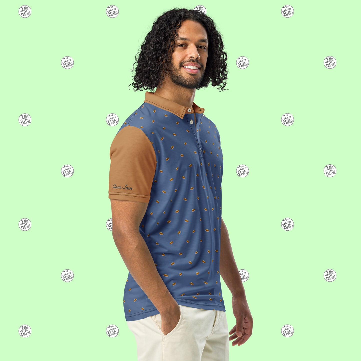Clam Jam - Slim Polo - Mens