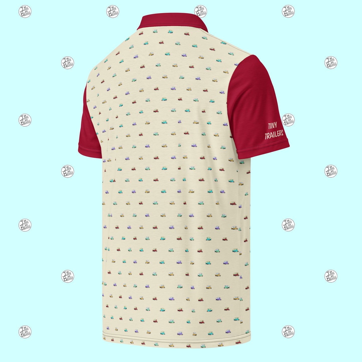 Tiny Trailers - Slim Polo - Mens