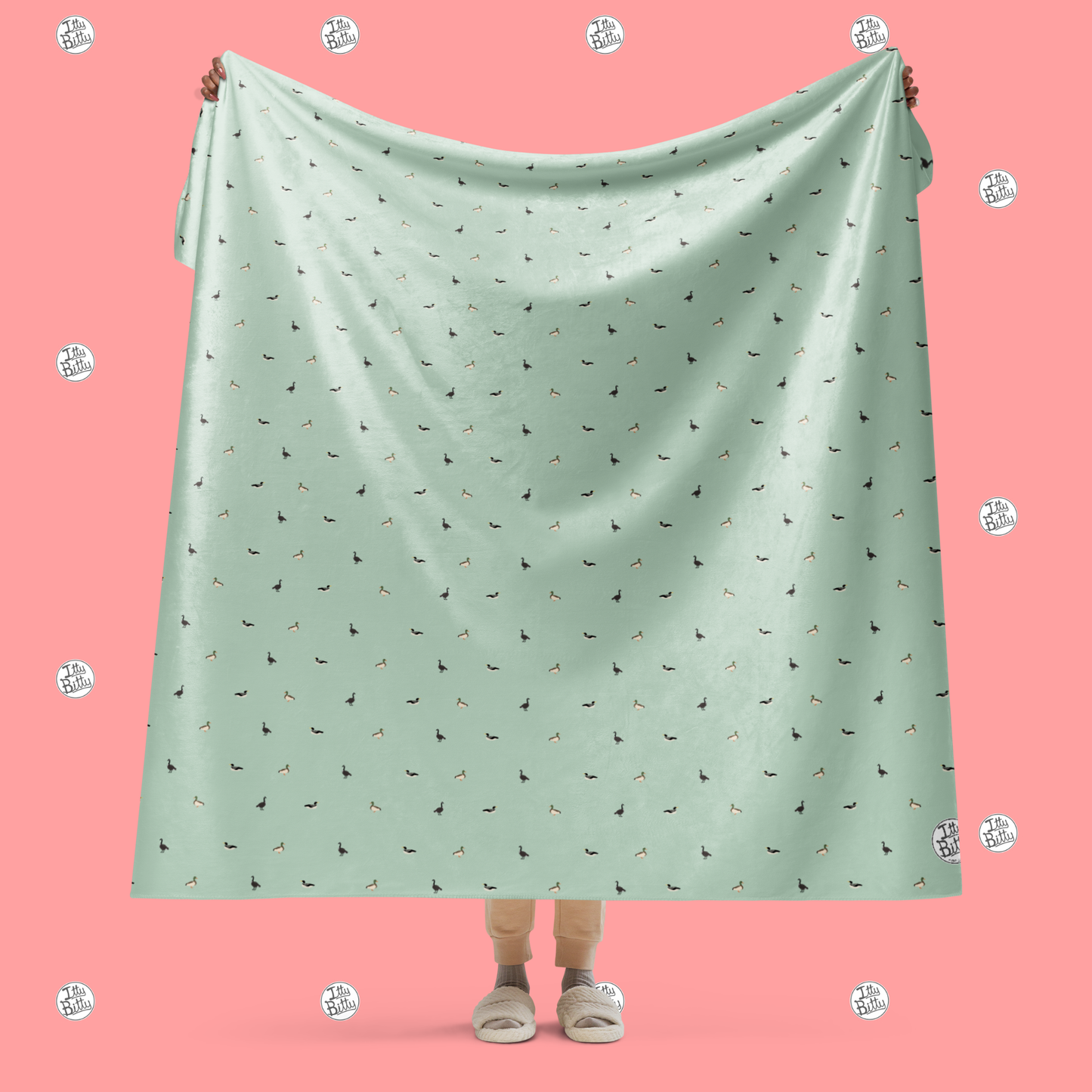 Birds Of A Feather - Sherpa Blanket