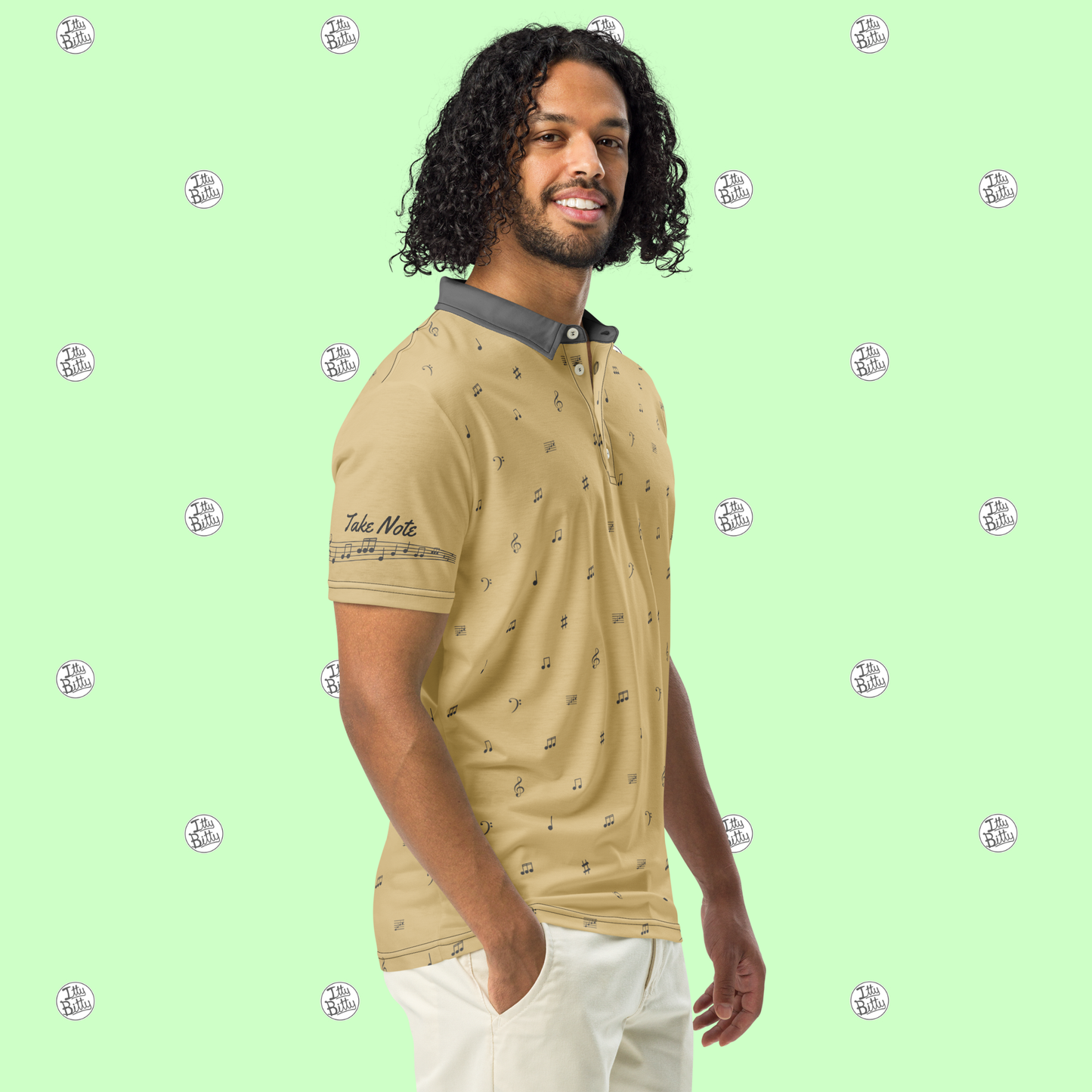 Take Note - Slim Polo - Mens