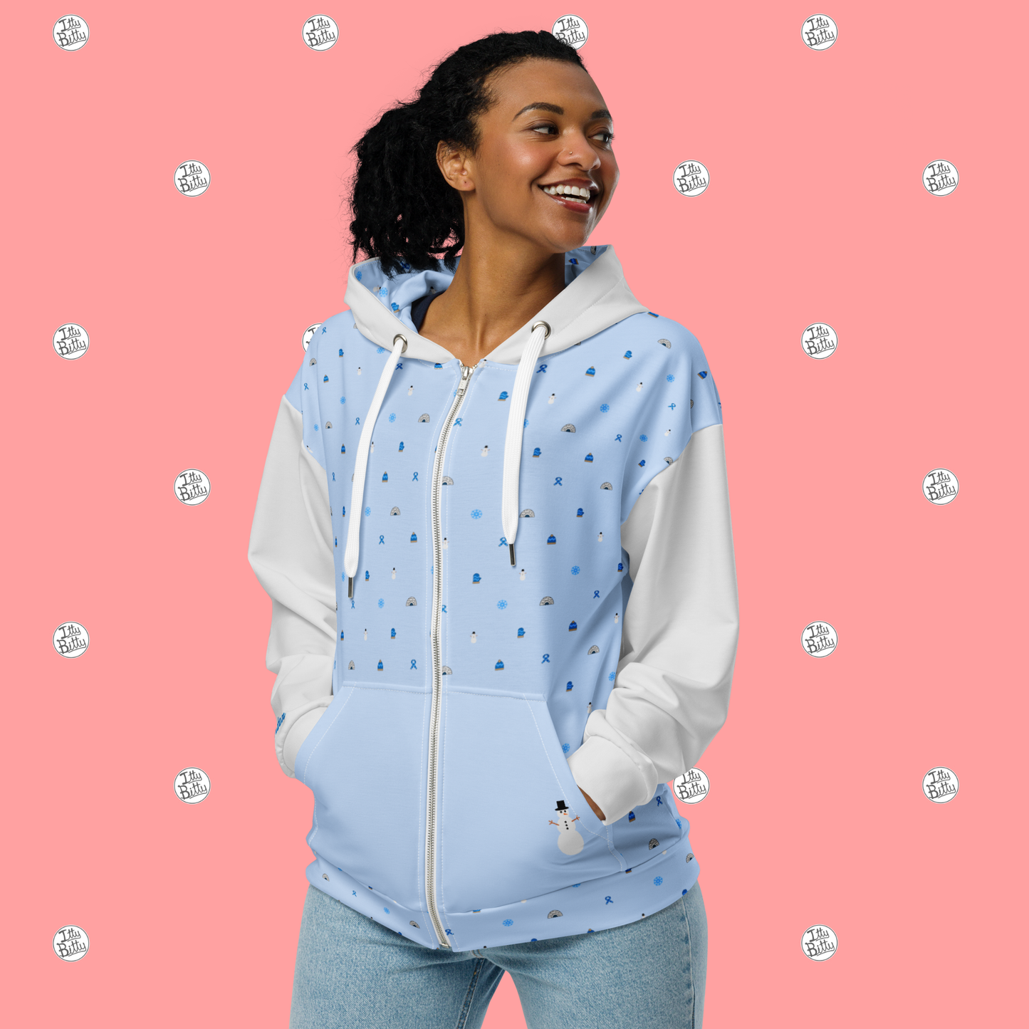 Winter Wonderland - Zipper Hoodie - Unisex