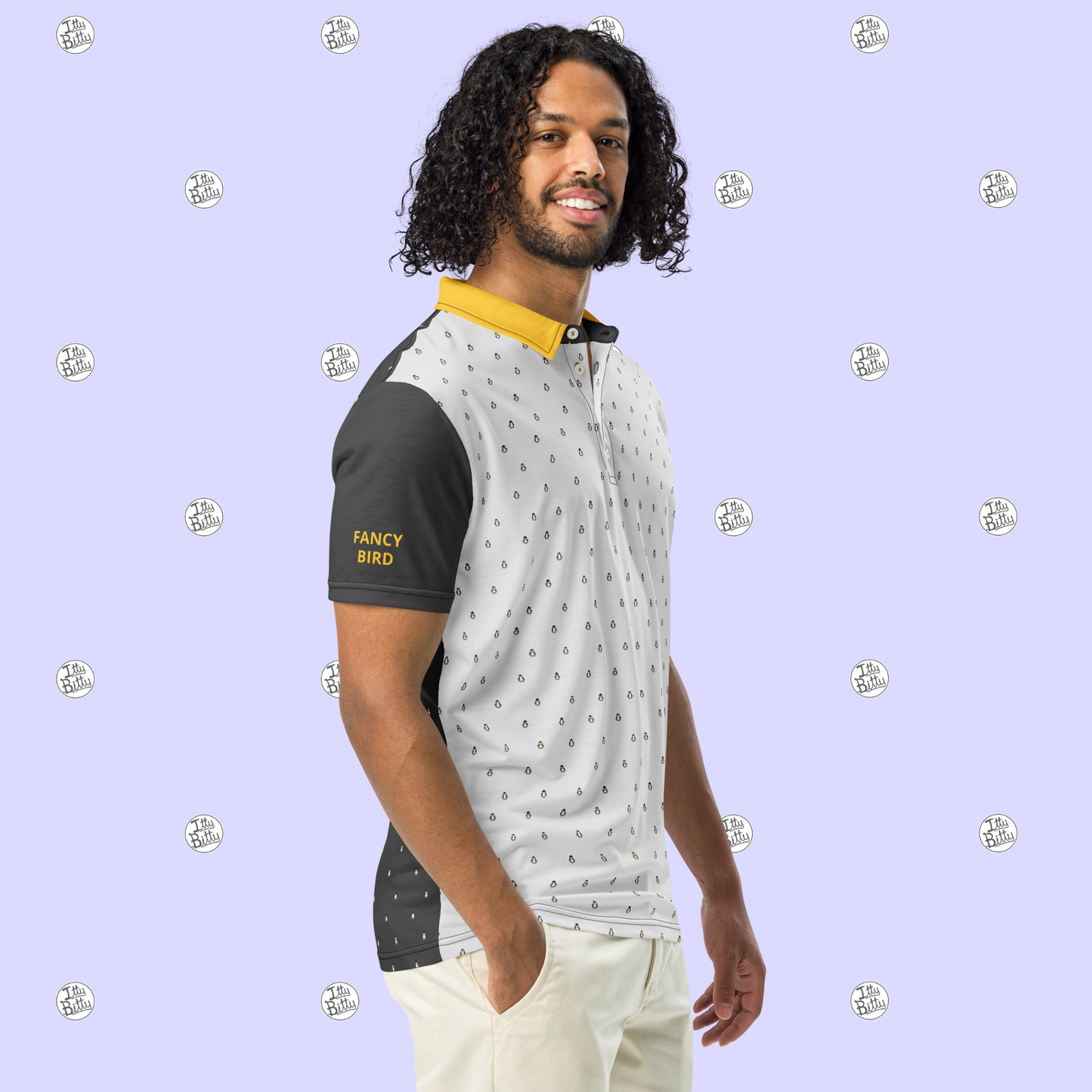 Fancy Bird - Slim Polo - Mens