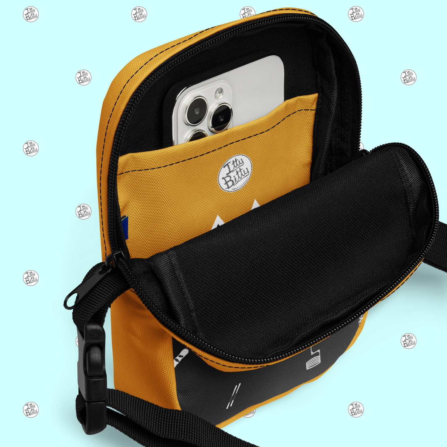 Double Black Diamond - Crossbody bag