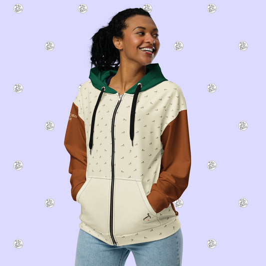 Quacked UP! - Zipper Hoodie - Unisex