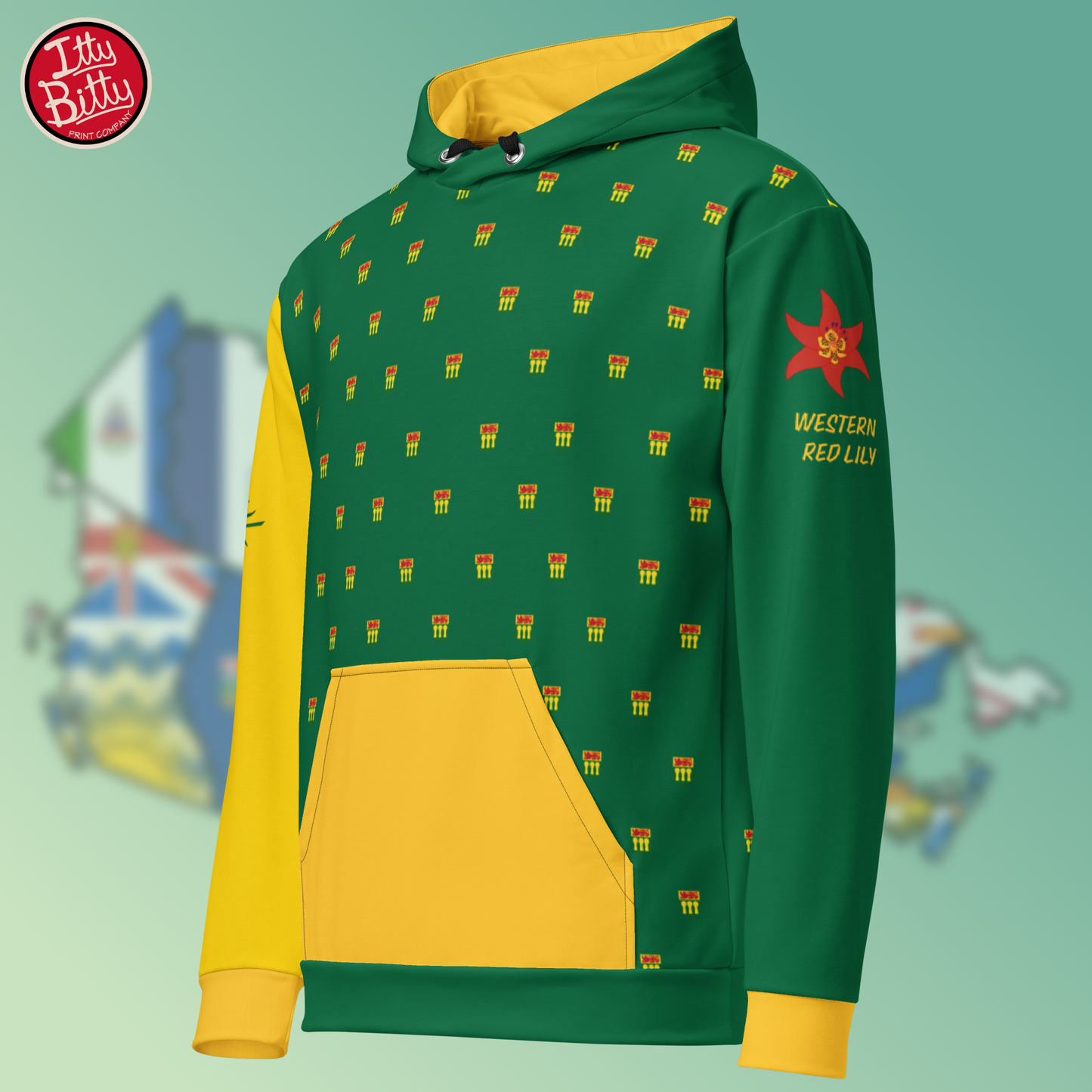 Saskatchewan Red Lily - Hoodie - Unisex