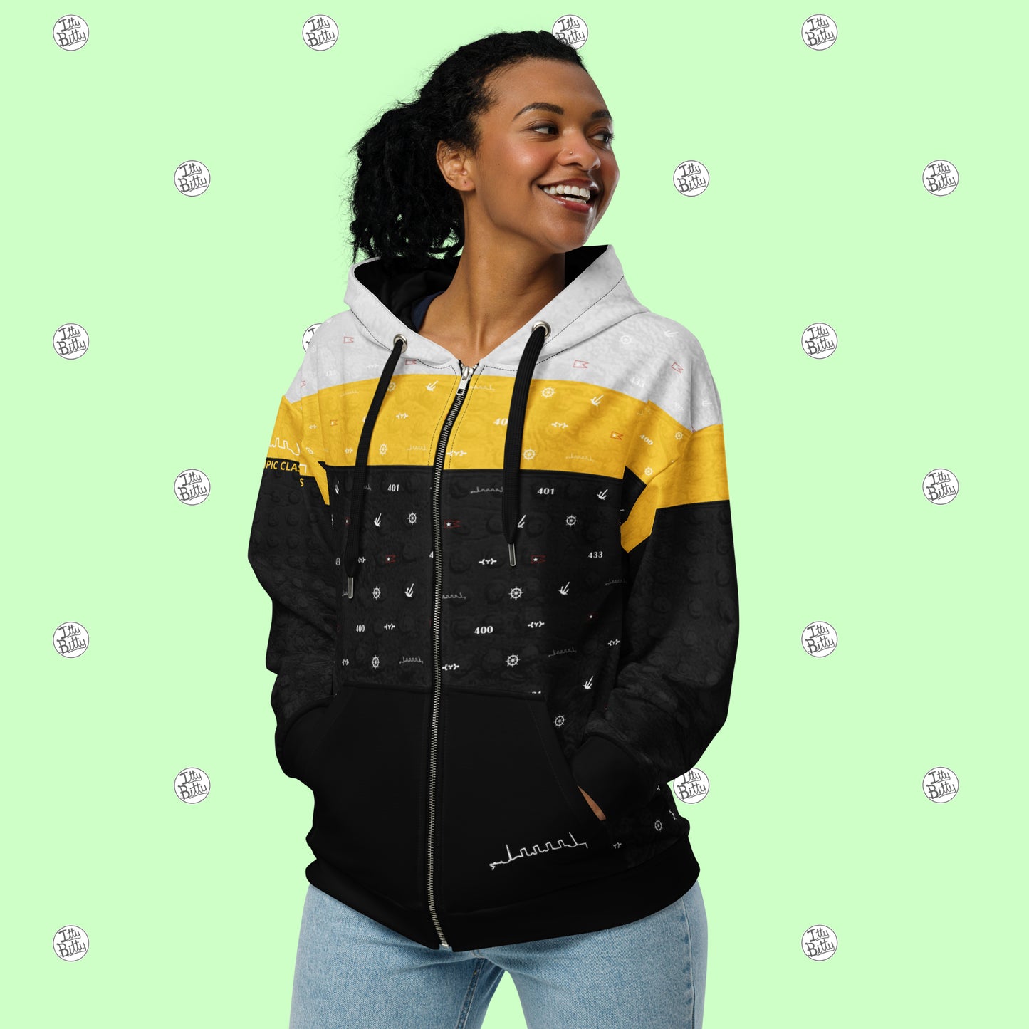 The Olympic Class - Zipper Hoodie - Unisex