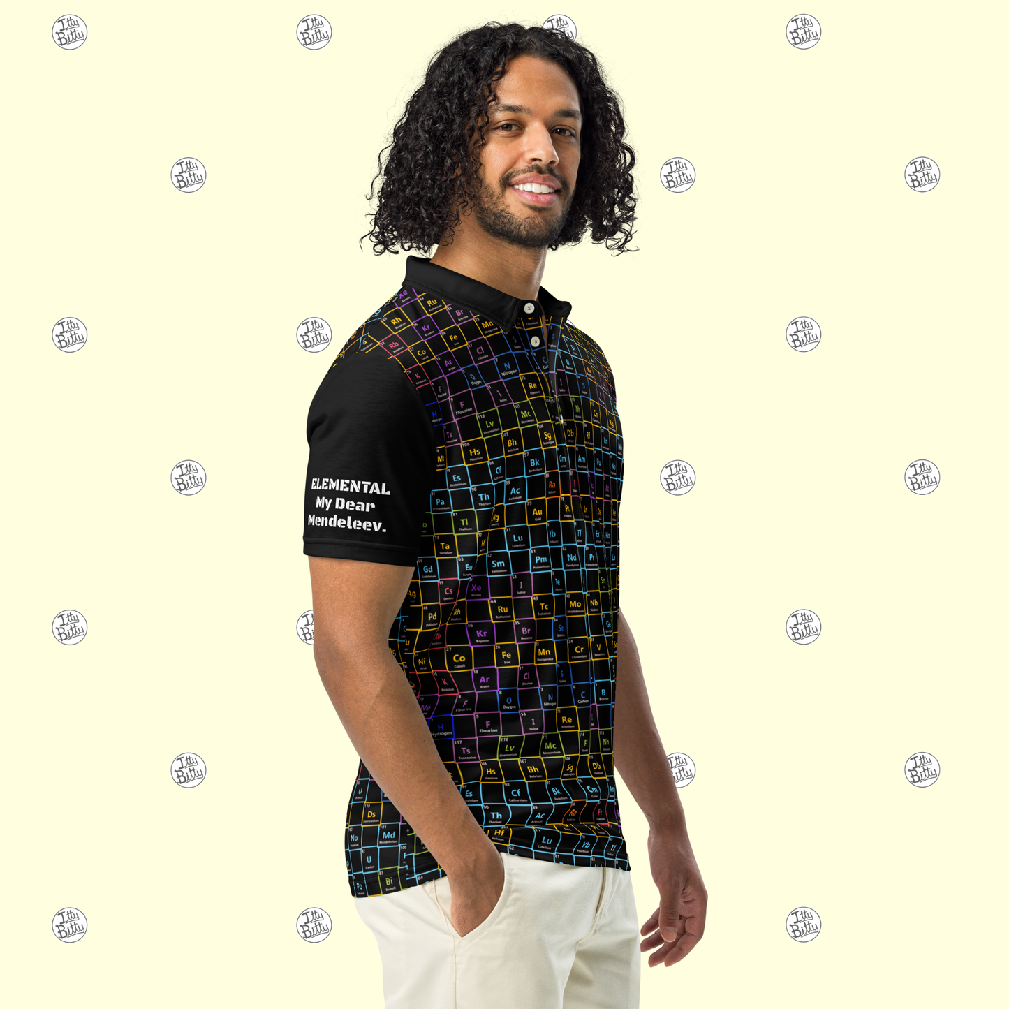 Elemental My Dear Mendeleev - Slim Polo - Mens