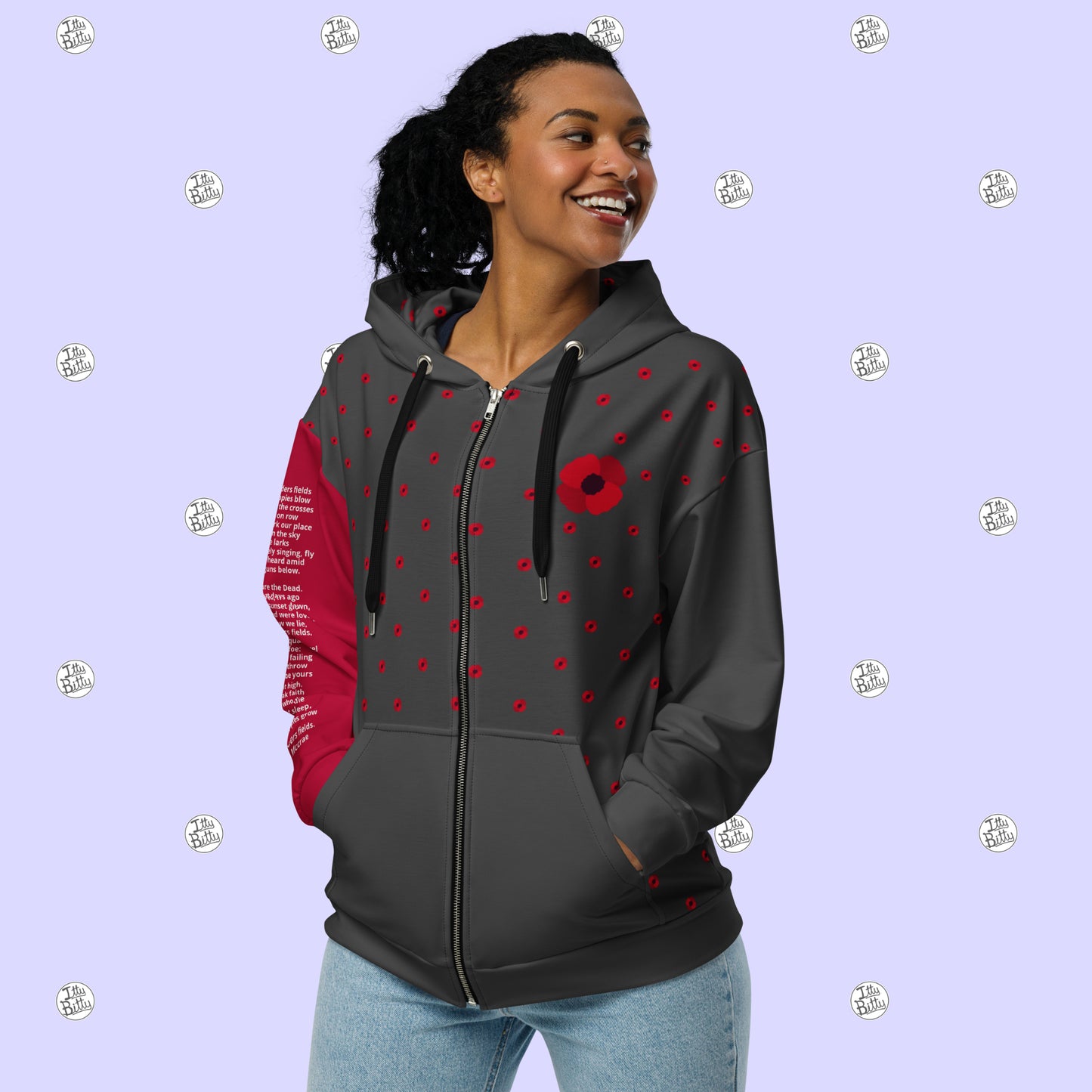 Lest We Forget - Zipper Hoodie - Unisex