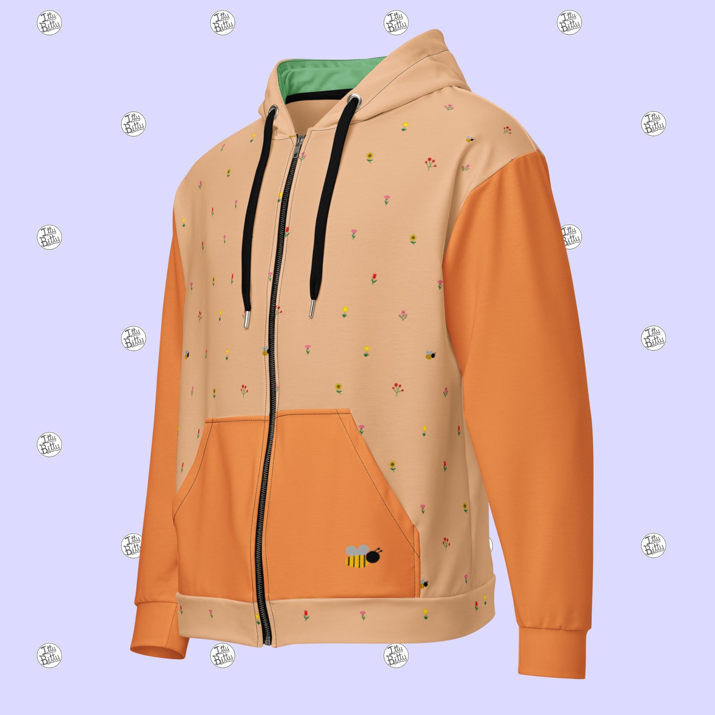 May Flowers - Zipper Hoodie - Unisex