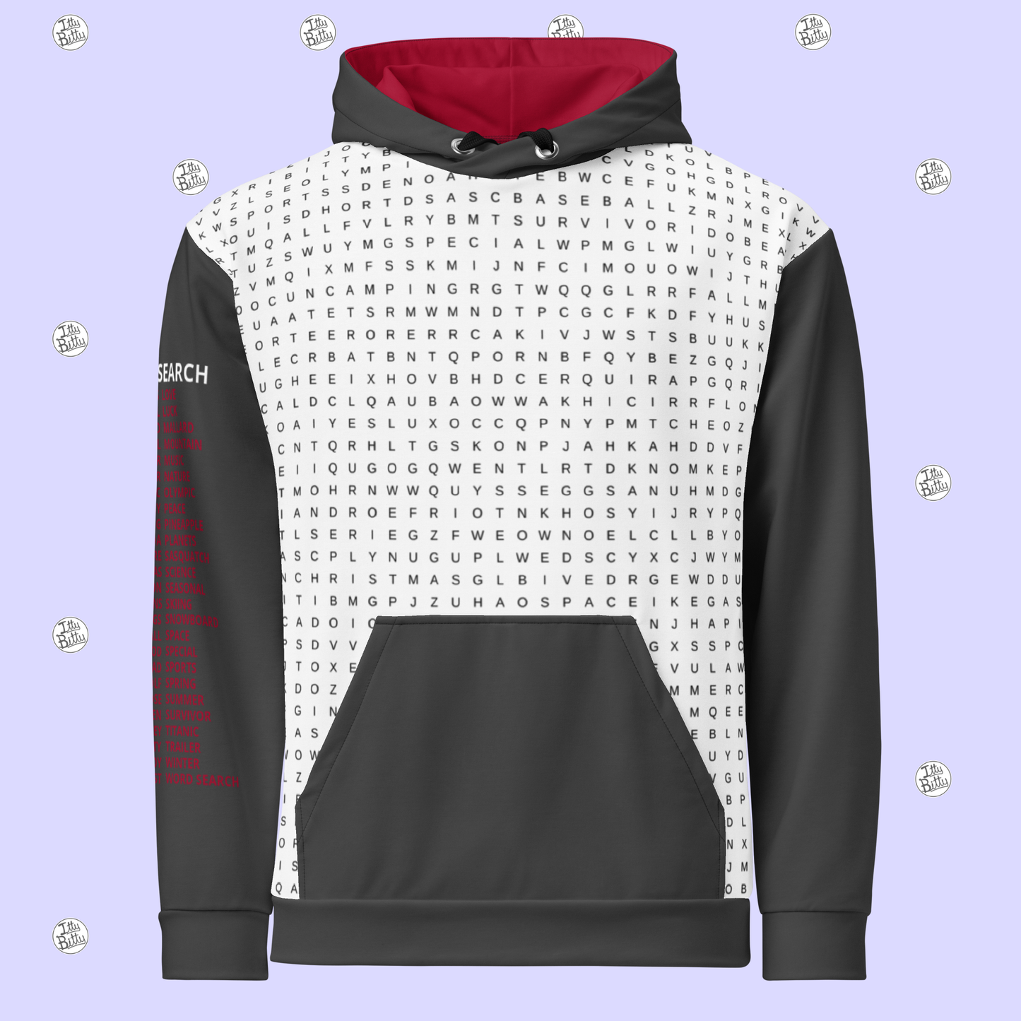 WORD SEARCH - Hoodie - Unisex