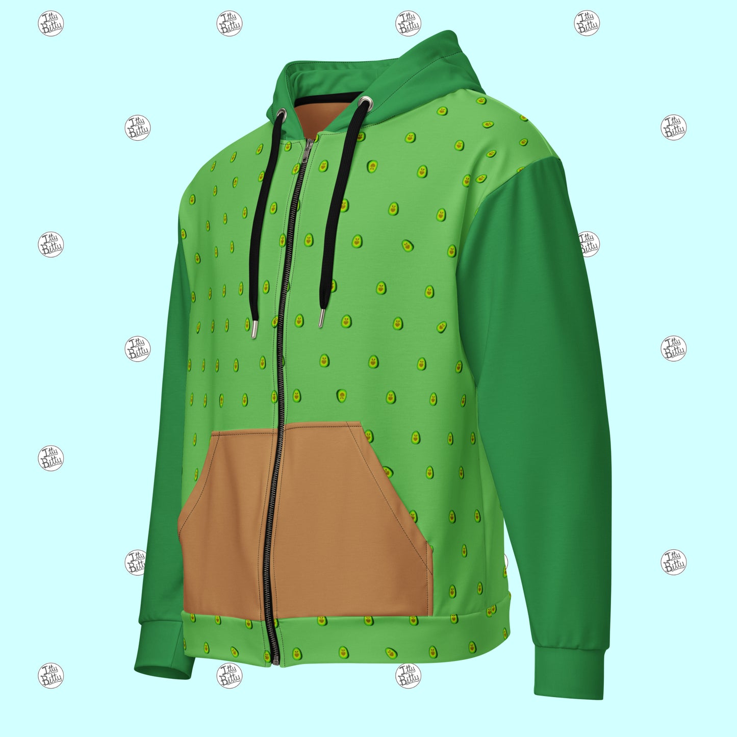 Avocad-OH! - Zipper Hoodie - Unisex
