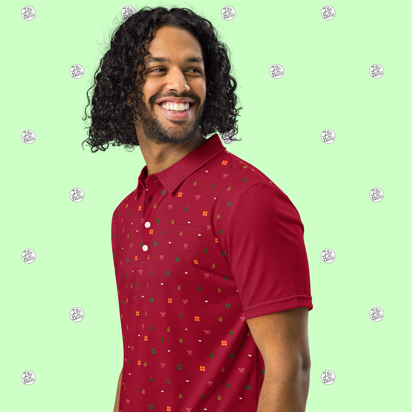 Tis The Season - Slim Polo - Mens