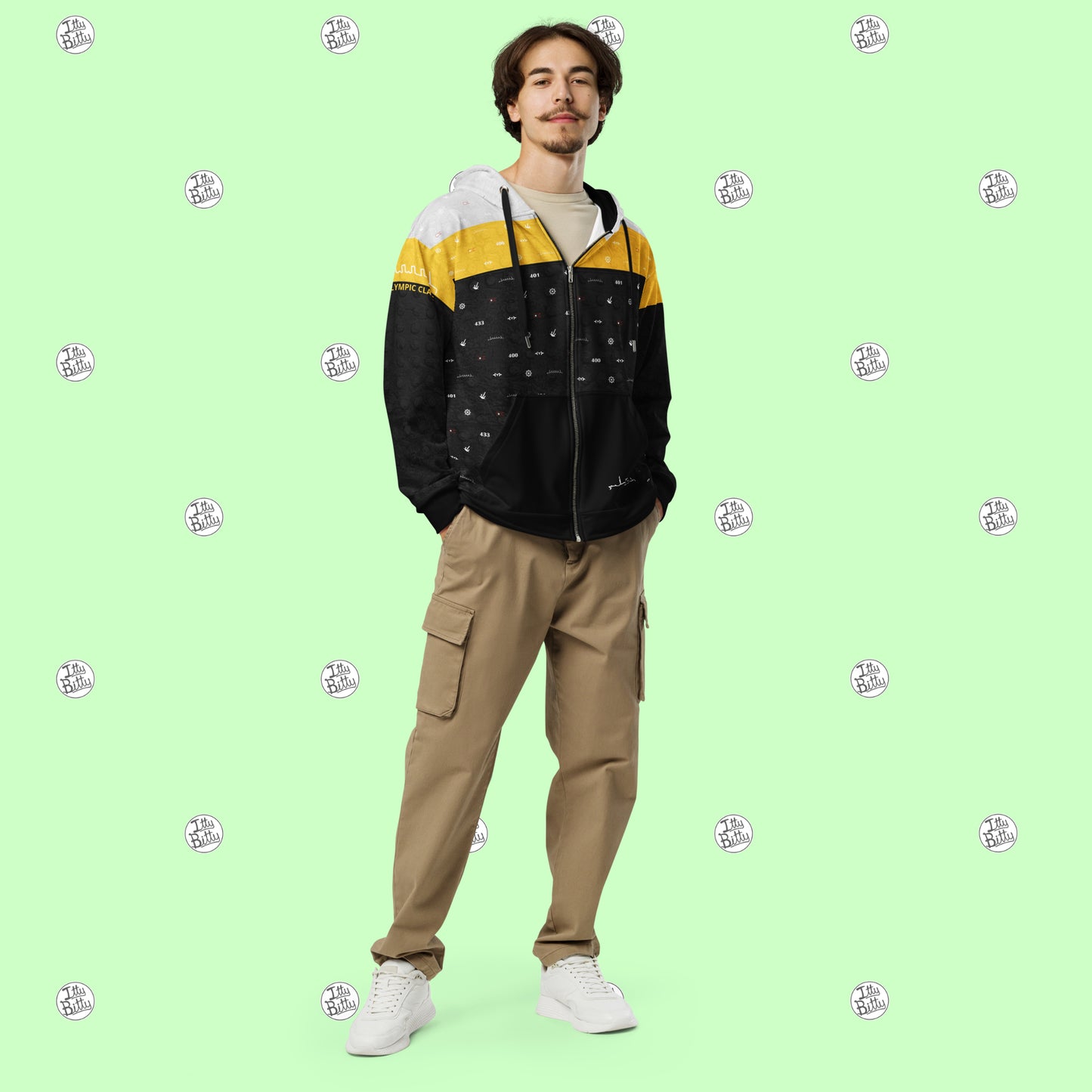The Olympic Class - Zipper Hoodie - Unisex