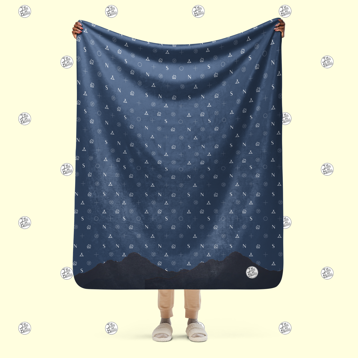 Explorers Beacon - Sherpa blanket