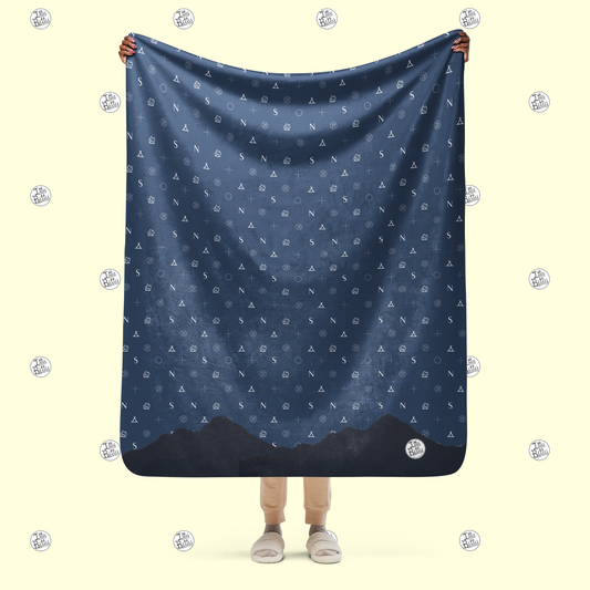 Explorers Beacon - Sherpa blanket