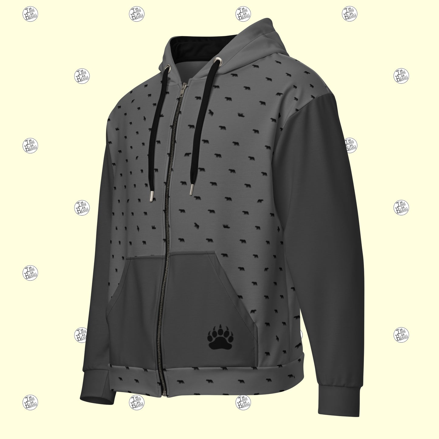 BEAR With Me! - Zipper Hoodie - Unisex