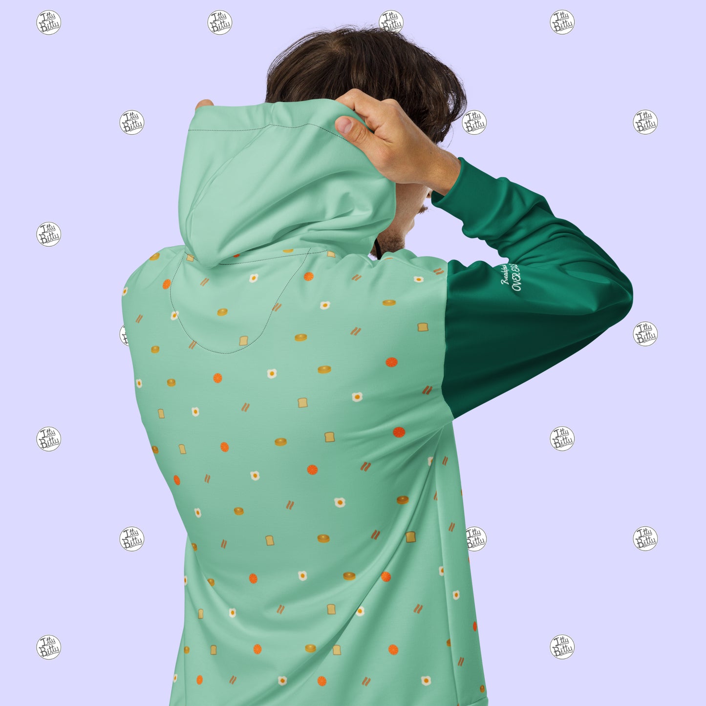 Breakfast! Over Easy - Zipper Hoodie - Unisex