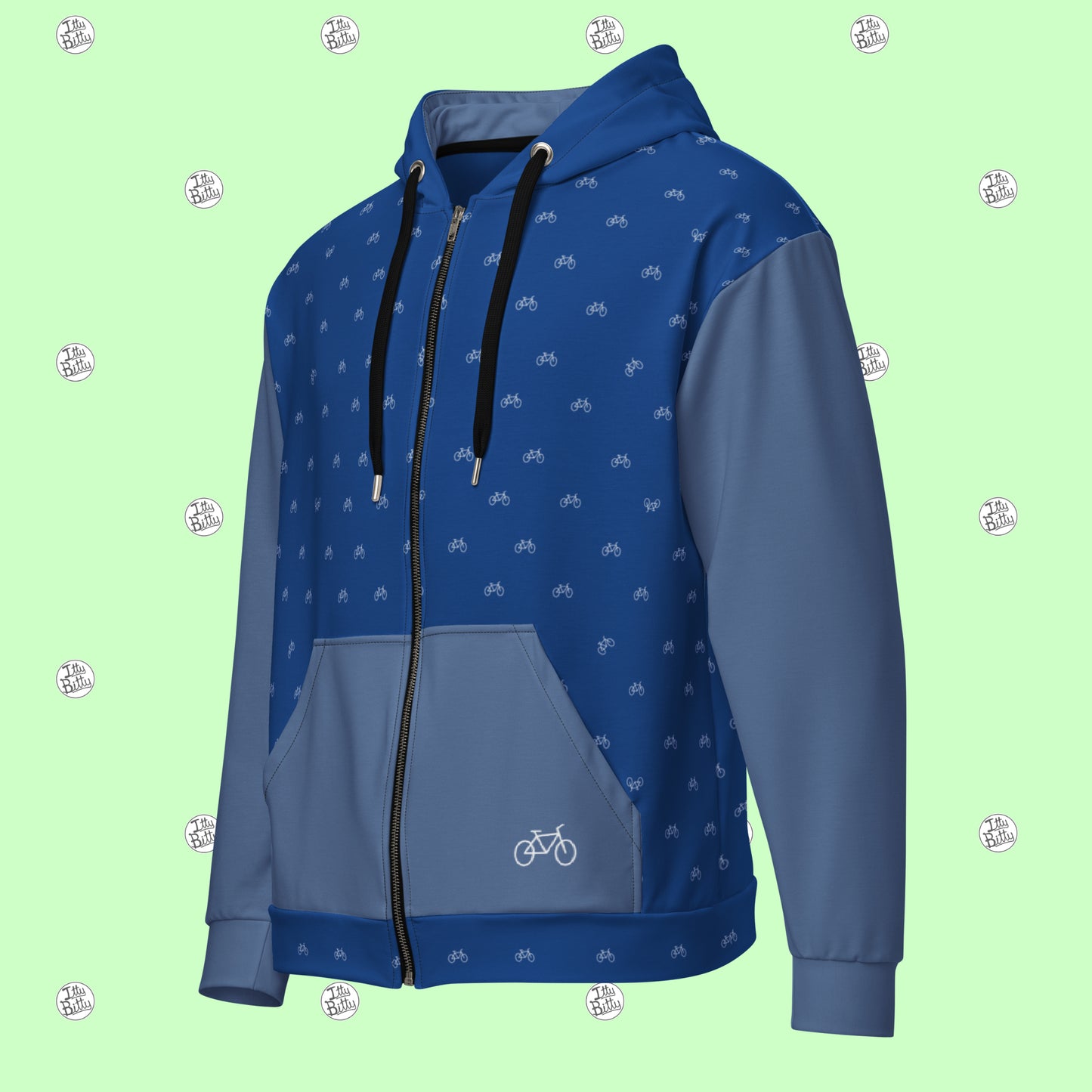 Cyclopath - Zipper Hoodie - Unisex
