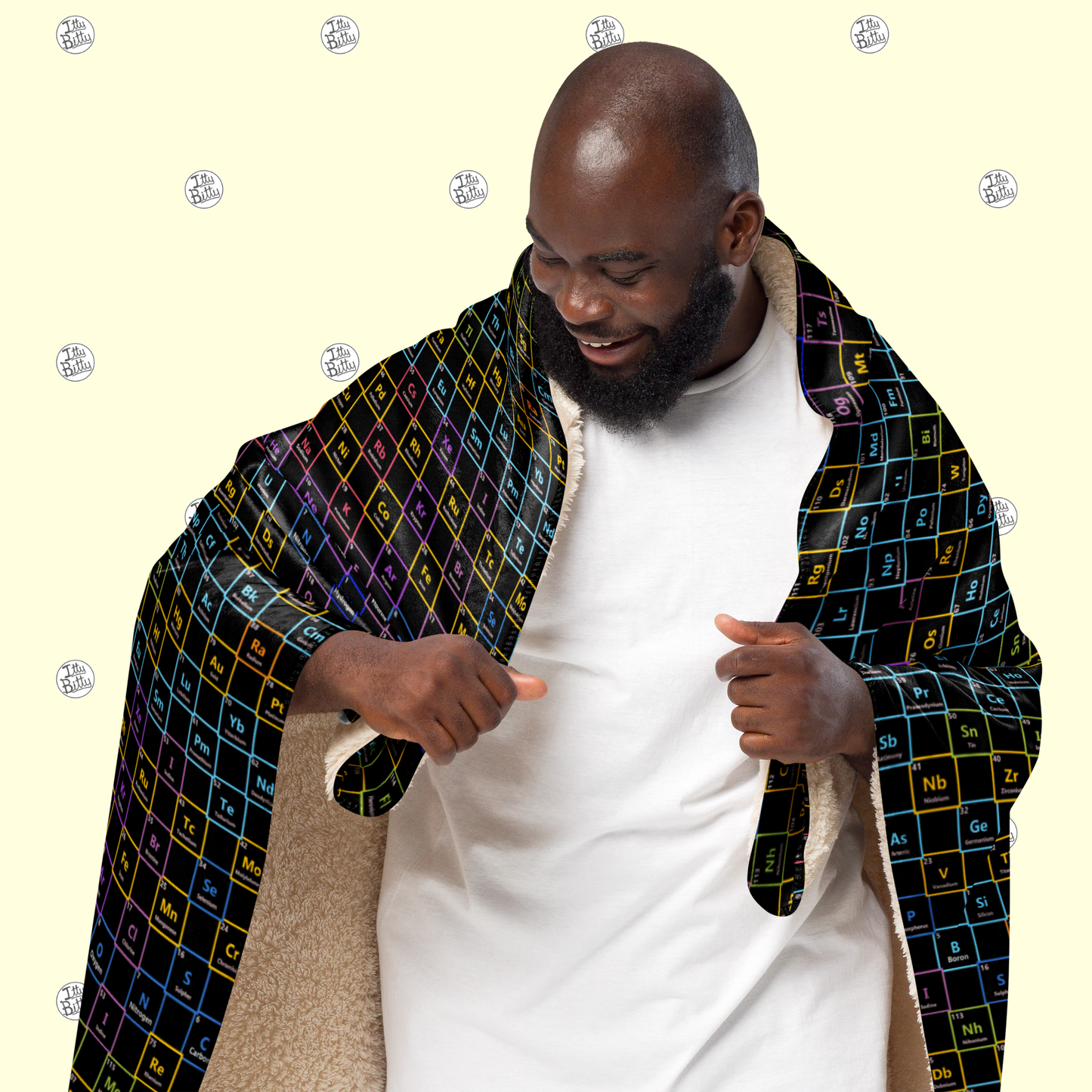 Elemental My Dear Mendeleev - Sherpa Blanket