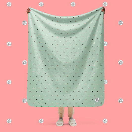 Birds Of A Feather - Sherpa Blanket