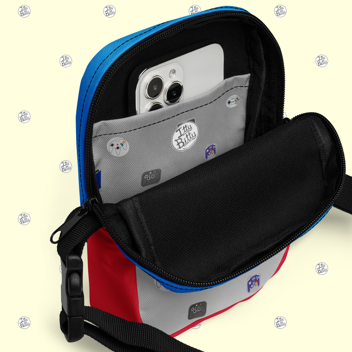 Player 1 & 2 - Crossbody Bag