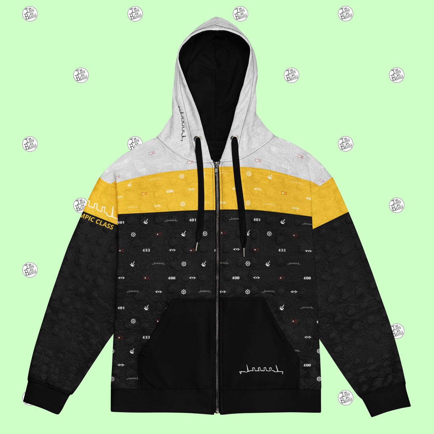 The Olympic Class - Zipper Hoodie - Unisex