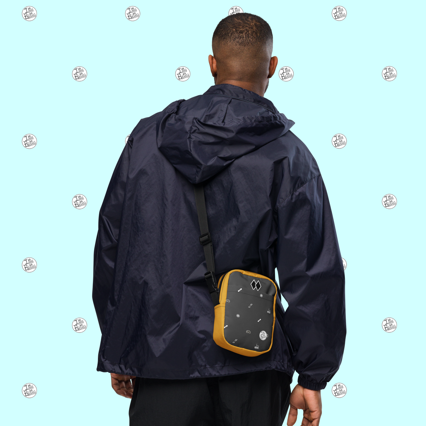 Double Black Diamond - Crossbody bag