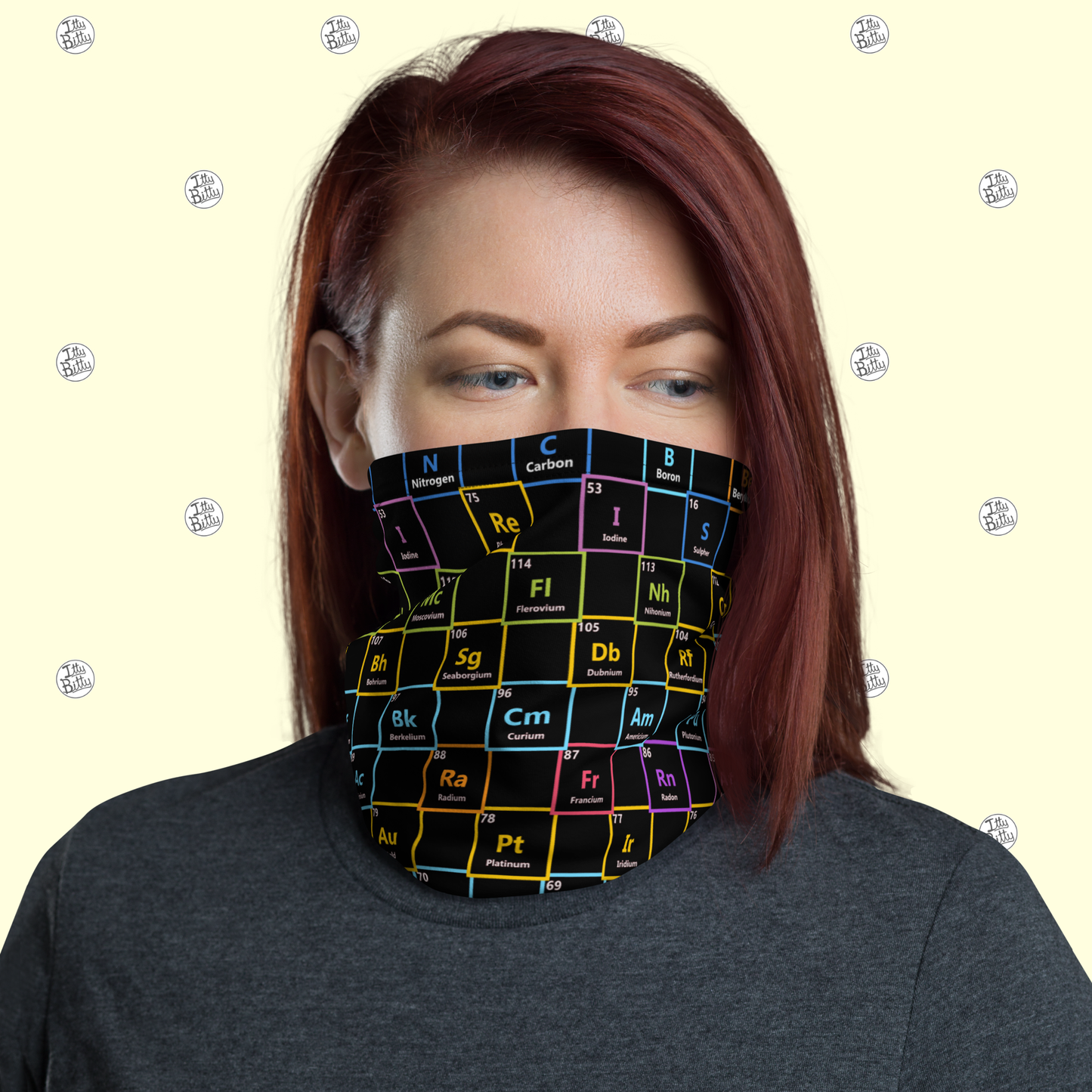 Elemental My Dear Mendeleev - Neck Gaiter