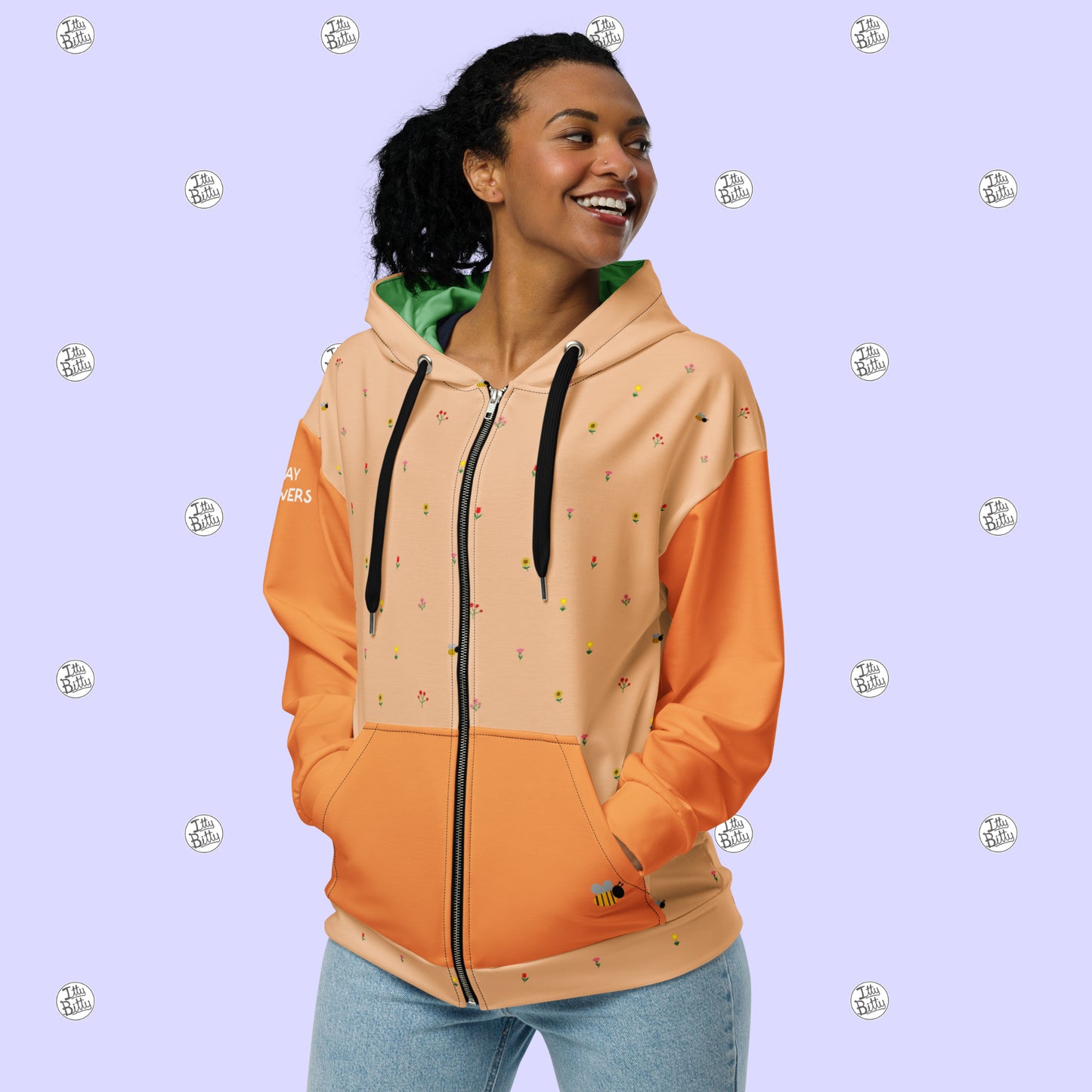 May Flowers - Zipper Hoodie - Unisex