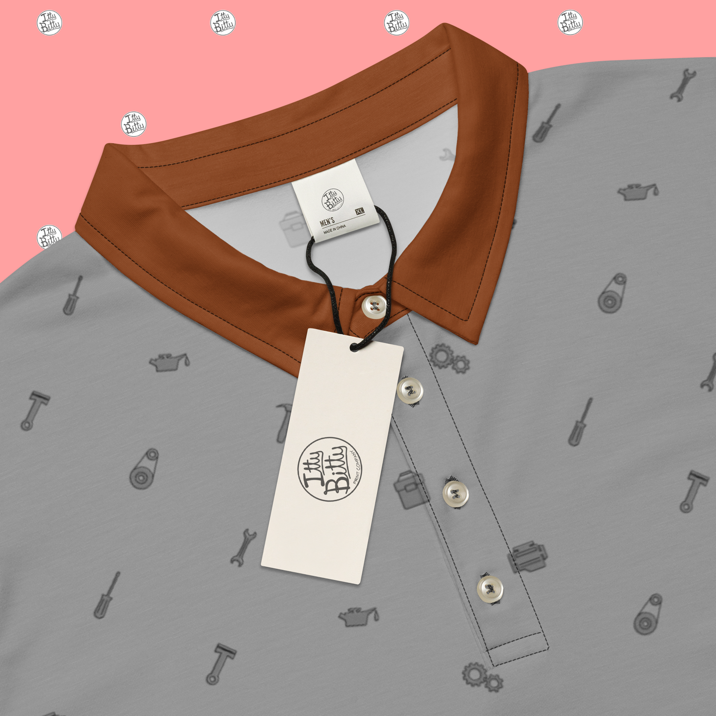 Gear Head - Slim Polo - Mens