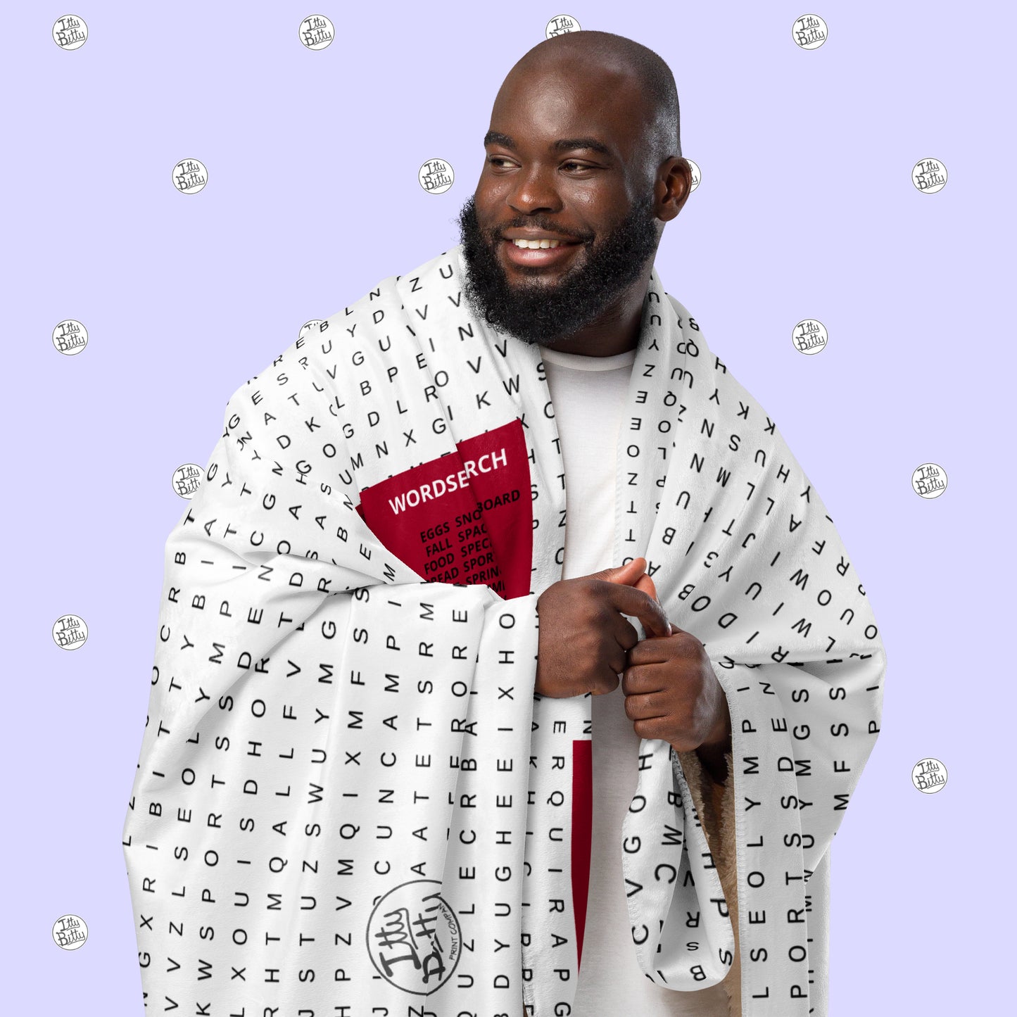 WORD SEARCH - Sherpa Throw