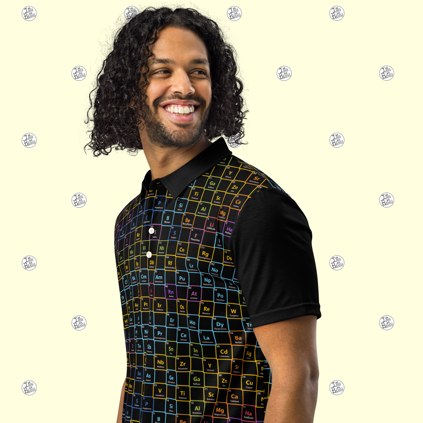 Elemental My Dear Mendeleev - Slim Polo - Mens