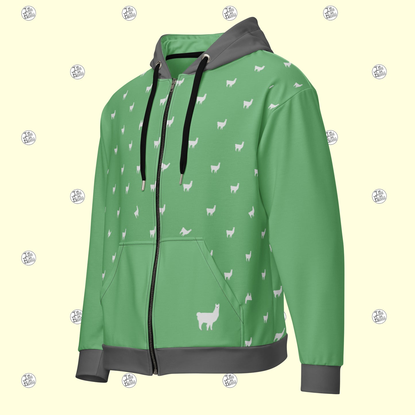 Drama Llama - Zipper Hoodie - Unisex