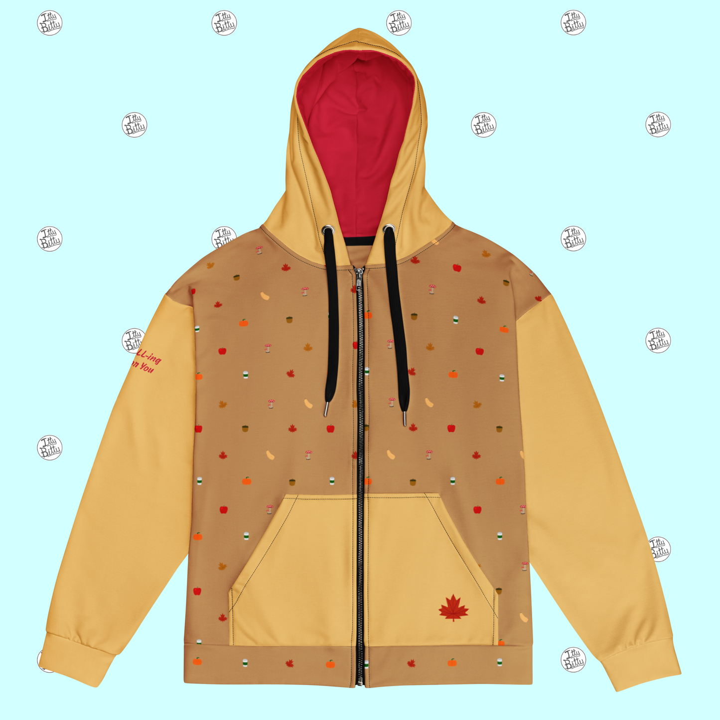 Fall-ing For You - Zipper Hoodie - Unisex