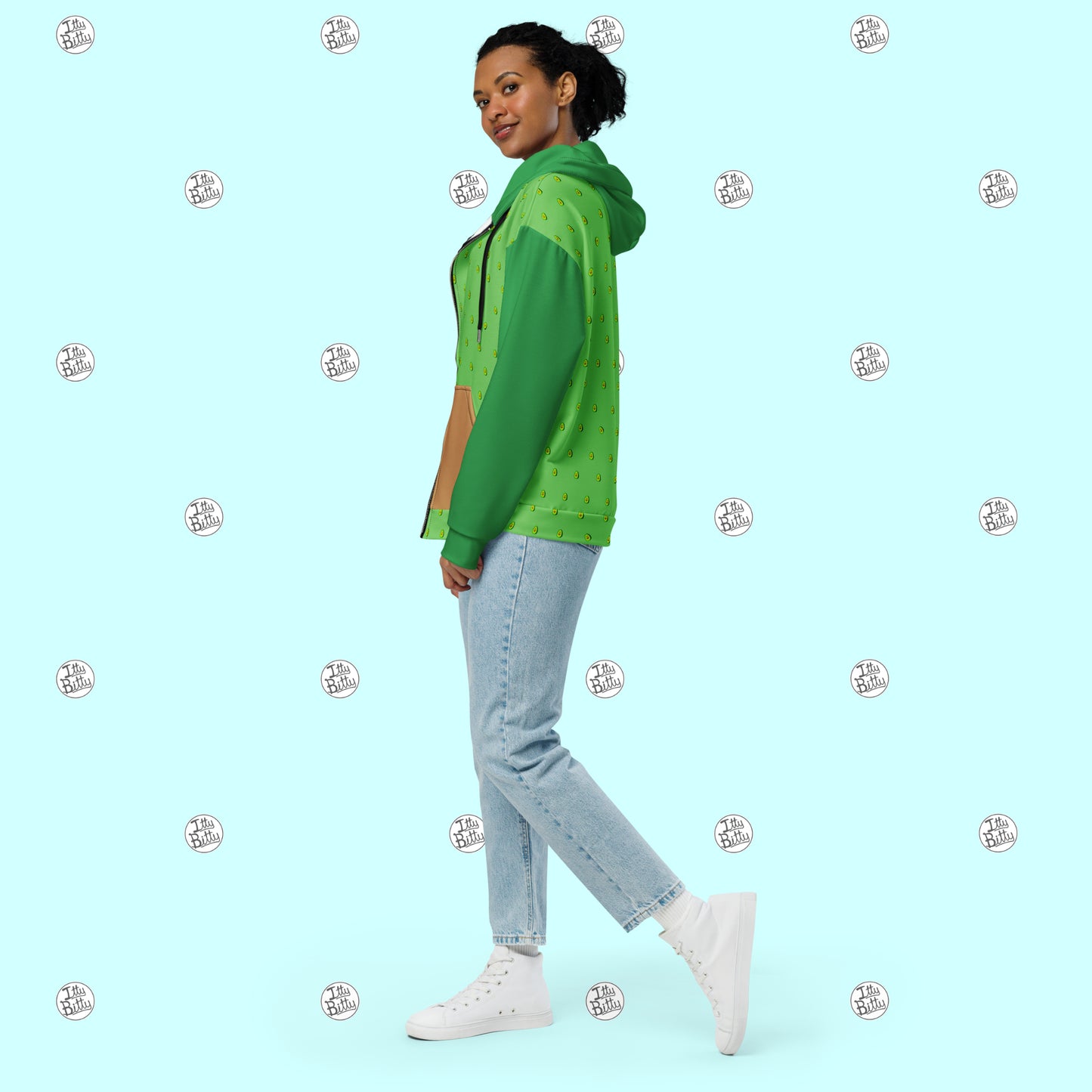Avocad-OH! - Zipper Hoodie - Unisex