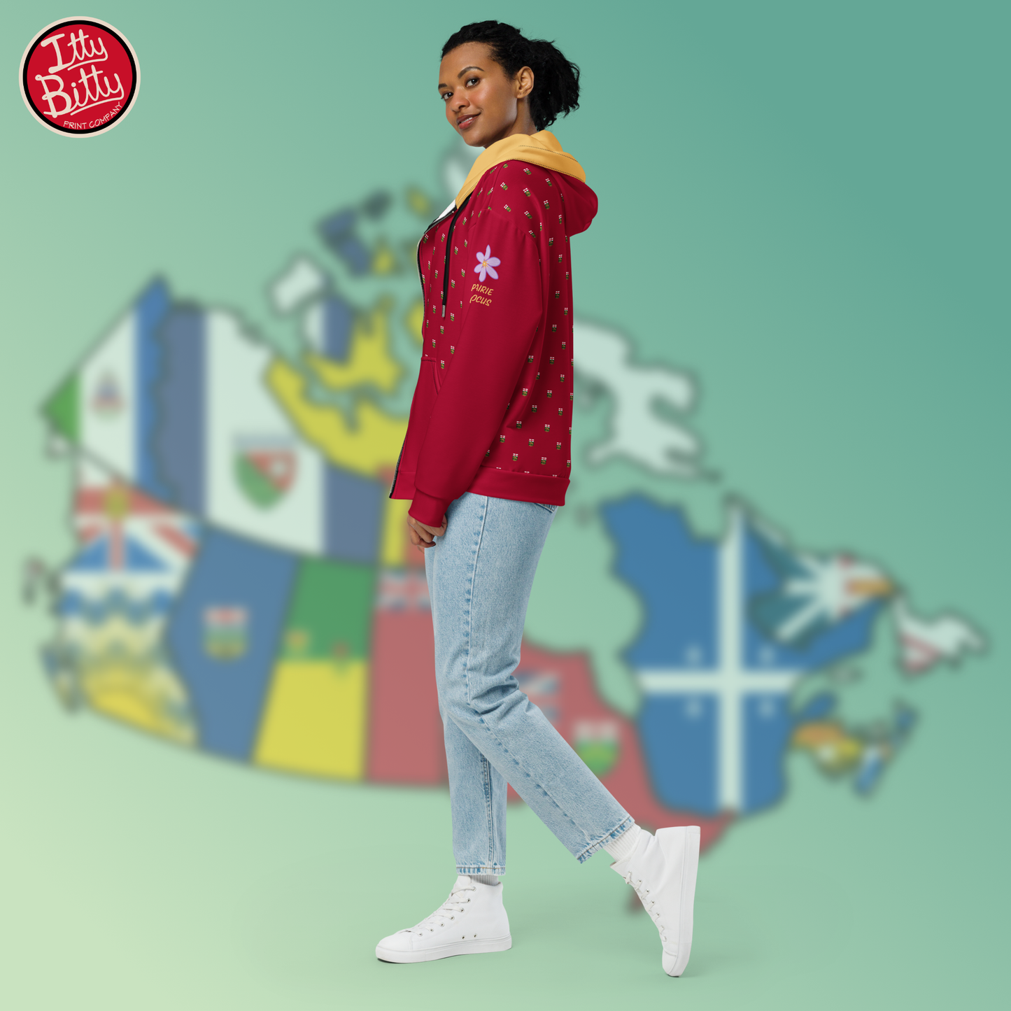 Manitoba - Zipper Hoodie