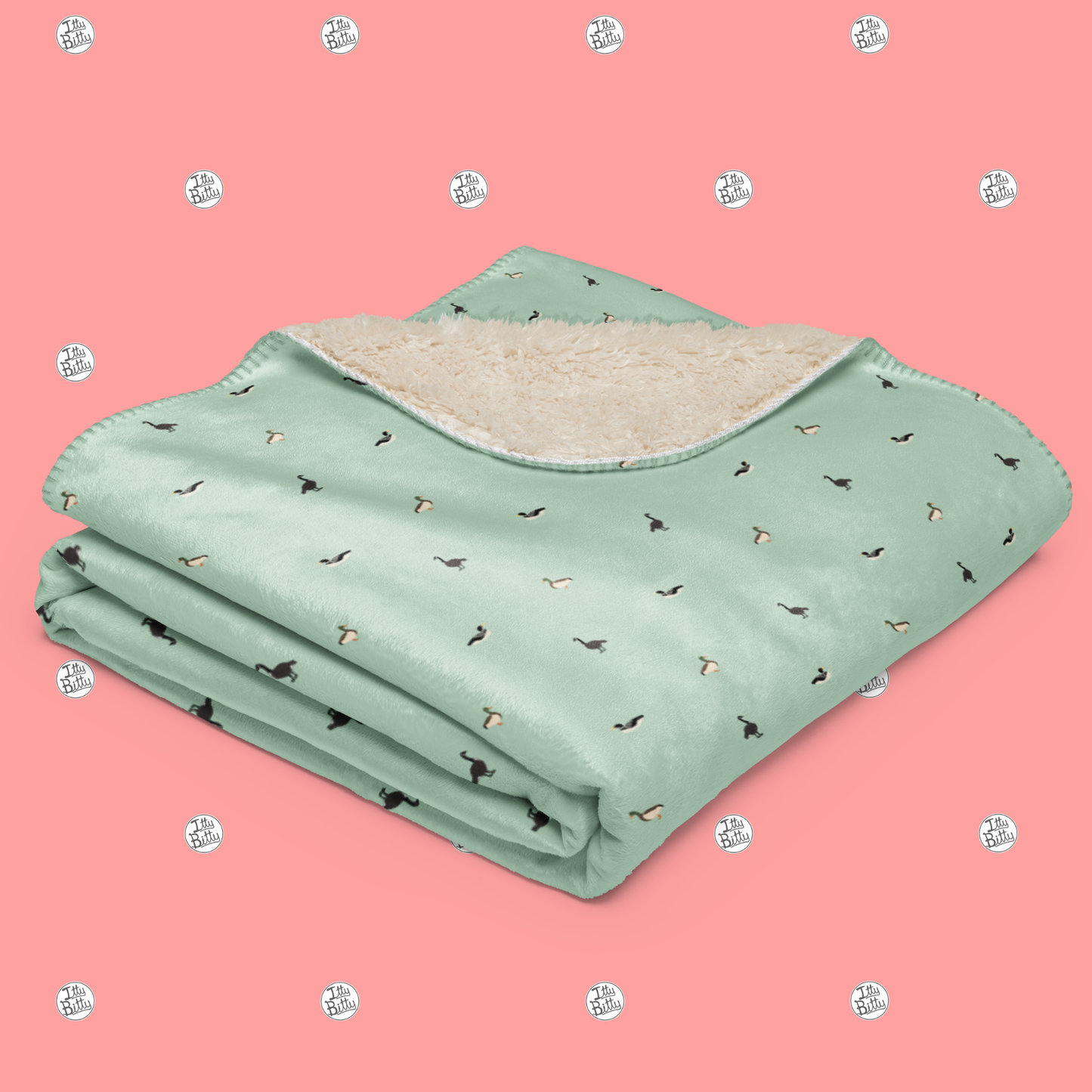 Birds Of A Feather - Sherpa Blanket