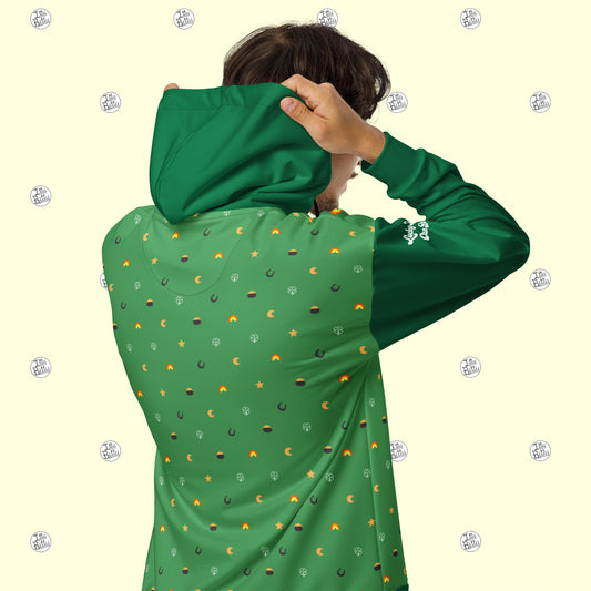 Lucky As Can Be - Zipper Hoodie - Unisex