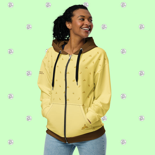 This Shirt is BANANAS! - Zipper Hoodie - Unisex