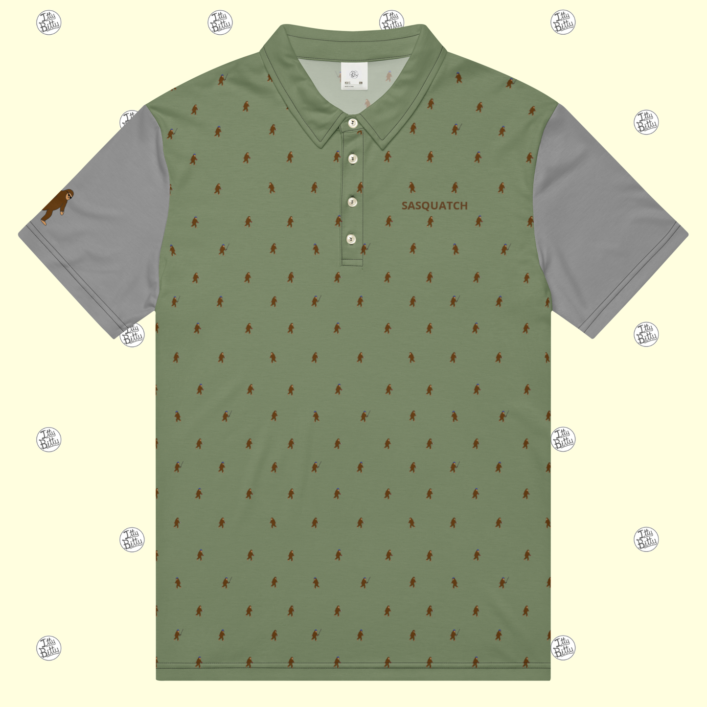 SASQUATCH - Slim Polo - Mens